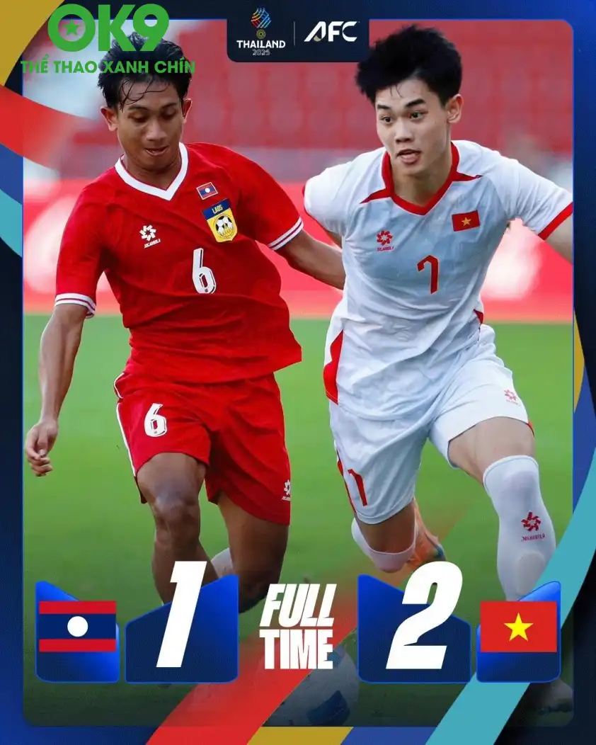 U22 Việt Nam có trận đấu khó khăn trước U22 Lào